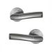 Basta Satin Nickel Roxton On Rose Door Handle