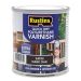 Rustins Quick Drying Polyurethane Varnish Satin Dark Oak 1L