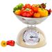 Steelex Cream Metal Kitchen Scales