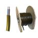 Gold 2 Core Flat Electrical Flex Cable - 0.5 sqmm - Price Per Metre