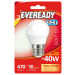 Eveready 6W (40W) E27 LED Golf Ball 470 Lumens