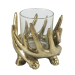 Antler tealight holder Gold - Large