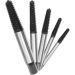 Screw Extractors - Stud Extractor Set for Removing Broken & Damaged Screws - Set of 5