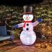 Jumbo Self-Inflating Snowman with Rotating Disco Light – 1.2m