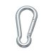 Fireman Spring Hook Zinc Steel 60mm