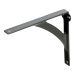 Shelf Bracket For Wood 149mm x 149mm x 16mm - Matt Black