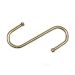 Centurion 2pc 100mm Brassed Ball End S-Hook