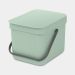 Sort & Go Waste Bin 6L - Jade Green