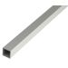Anodised Aluminium Square Profile Silver - 20 x 20 x 1.5 / 1m