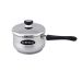 Steelex Stainless Steel Saucepan & Lid - 20cm