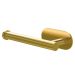 Stainless Steel Matt Gold Self-Adhesive Toilet Roll Holder I No-Drill Modern Bathroom
