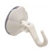 Centurion 50mm White Plastic Lever Suction Hook