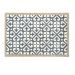 My Mat Nylon Harlequin Tile Blue 50cm x 75cm