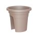 Venezia Balcony Pot Taupe - 30cm