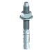 Timco M8 x 50 Zinc Plated Through Bolt