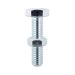 Hex Bolts & Nuts M8 x 25mm - Pack of 4