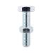Timco M6 x 20mm Hex Bolts & Nuts - Pack Of 8