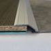 Trojan A47 Self-Adhesive Reducer 15mm – Seamless Aluminium Floor Transition Trim I Brushed Silver