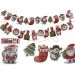 Paper Christmas Garlands 2.3m – Festive Hanging Decorations 26 x 17cm