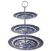 Churchill Blue Willow 3 Tier Cake Stand