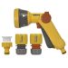 Hozelock Multi Spray Hose Gun – 5 Spray Patterns with Trigger Lock and Flow Control