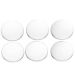 Self-Adhesive Transparent Door Stoppers and Wall Protectors – Set of 6 Polyurethane Bumpers