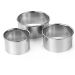 Tala Smooth Edged Pastry Cutters 3 Pack – Stainless Steel Cookie and Biscuit Cutters