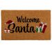 Christmas Santa Claus Doormat 60x40cm – Coconut Fibre Dirt Trap Mat with Non-Slip Back