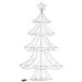 300 LED Xmas Tree LV – Light Up Decorative Christmas Tree with 300 Warm White LEDs, Low Voltage, Indoor and Outdoor Use, IP44 Transformer