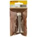 Nickel Plated Spring Door Stop 80mm – Wall and Skirting Board Protection