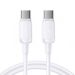 Joyroom 60W USB-C to USB-C Fast Charging Cable 1.2m White – High Speed Data & Power Transfer