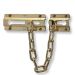 Yale Security Door Chain – Brass Finish Surface-Fitted Door Safety Chain
