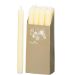 Premier 25cm Ivory Dinner Candles – Timeless Elegance for Every Table I Pack of 12