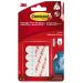Command Small Adhesive and Refill Strips16 Pack Damage-Free Indoor Wall Hanging Strips I 1.3kg Capacity
