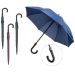 Long Automatic Umbrella Assorted Neutral Colours – 58cm Fiberglass with Ergonomic Handle
