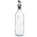 Glass Oil Bottle with Dispenser Stopper 500ml – Premium Glass and Steel Olive Oil Pourer