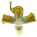 Powermaster 16A 110V 2 Pin + Earth 3 Way Splitter – Heavy Duty Yellow Site Power Connector