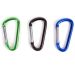 Benson Carabiner Hooks Set 3 Pieces – 8 x 80 mm Multi-Purpose Steel Clips for Hanging and Securing