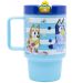 Bluey Licensed Kids Water Bottle with Handle 530ml – BPA Free Flip Lid Bottle for School and Play