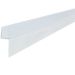 PVC Seal with Single Wipe Mod – Transparent 2m Shower Screen Seal for 6-8mm Glass Panels