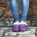 Comfi Fleece Clog Lilac S4 with Removable Hand Washable Fleece Lining – Comfortable Slip-On Footwear