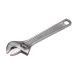 Draper Adjustable Wrench 200mm with 27mm Jaw Capacity Chrome Vanadium Steel Satin Finish