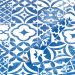 D-C-Fix Mid Sheen Blue and White Tile Effect Self-Adhesive Film 2m x 450mm – Peel and Stick Decorative Covering
