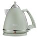 DeLonghi Argento Flora 1.7L Kettle Green – Stylish Cordless Stainless Steel Kettle
