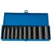Draper Expert HI-TORQ 10 Piece Metric Deep Impact Socket Set 12 Inch Drive