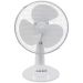 Prem-I-Air 12-Inch 40W 3-Speed Plastic Desk Fan with Oscillation White EH1522