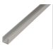 U Profile Aluminium - Bright 6 x 6 x 6 1 - 1m