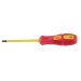 VDE Approved Fully Insulated Plain Slot Screwdriver, 4.0 X 100mm