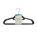3 Piece Velvet Coated Flocked Clothes Hangers