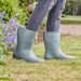 Waterproof PVC Half Wellingtons I Green UK9 / EU43